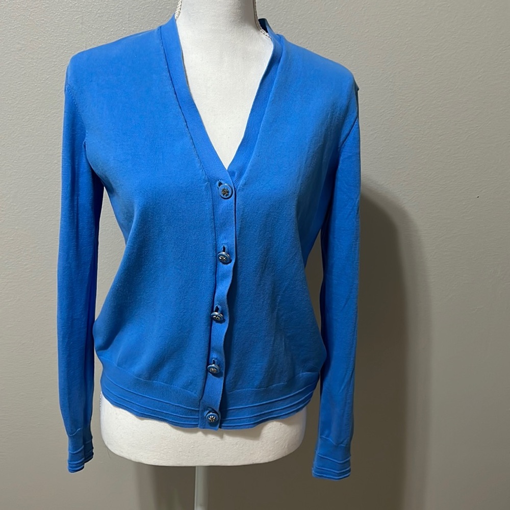 Tory Burch Madison Stretch Knit Cardigan